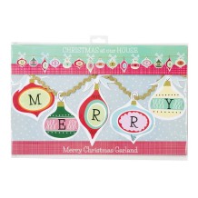 merry christmas garland